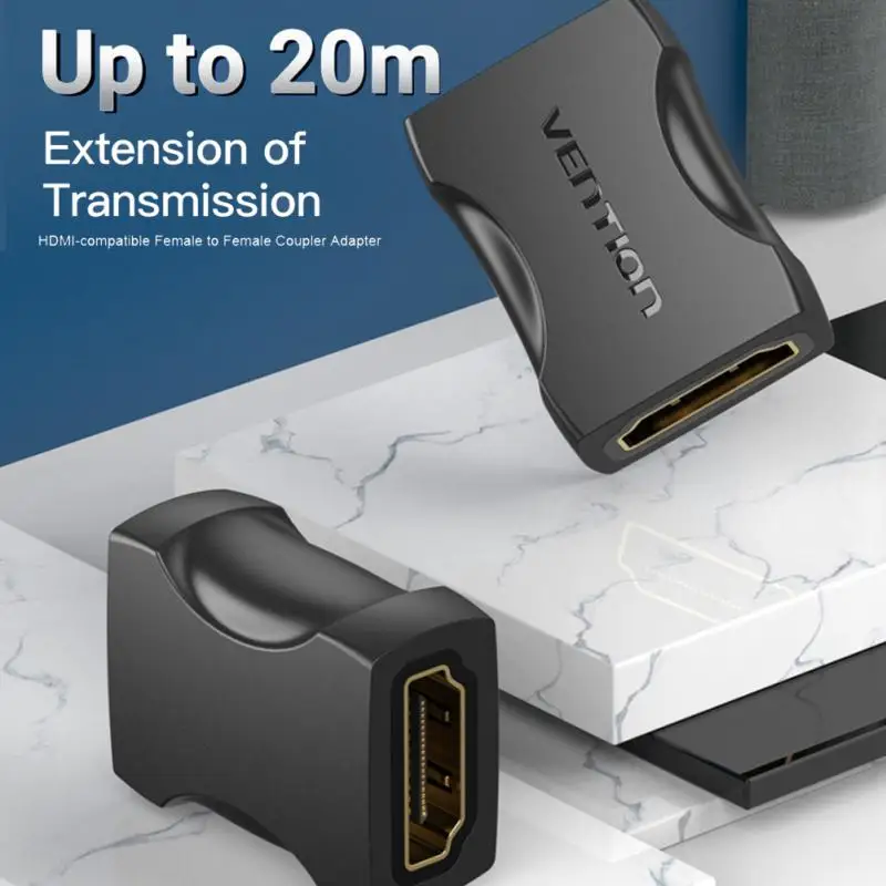 

4K HDMI-совместимый удлинитель Разъем мама-мама удлинитель кабеля адаптер для ПК ТВ приставки ноутбука монитора PS4/3 HDMI удлинитель