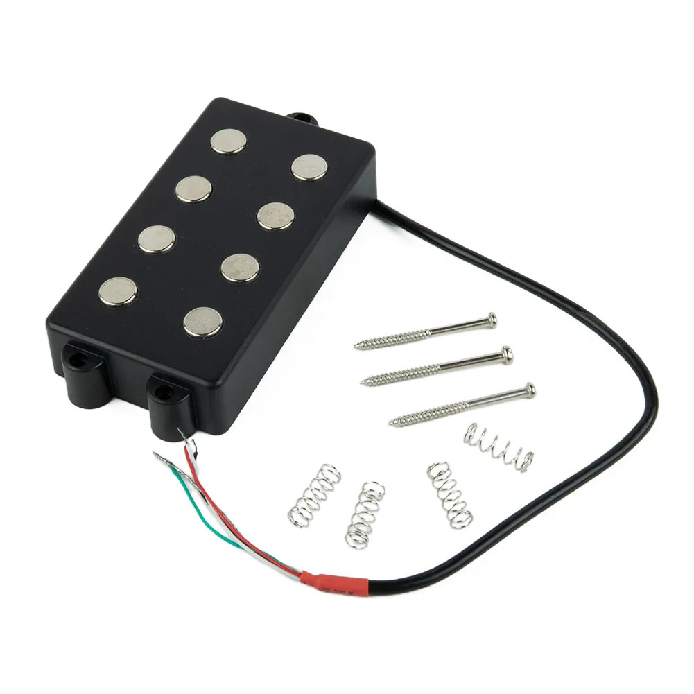 

4String Open Bass Pickup Humbucker Ceramic Magnet 54MM Neck And 57MM Bridge Double Coil Humbucker Pickup Ceramic Magnet Parts