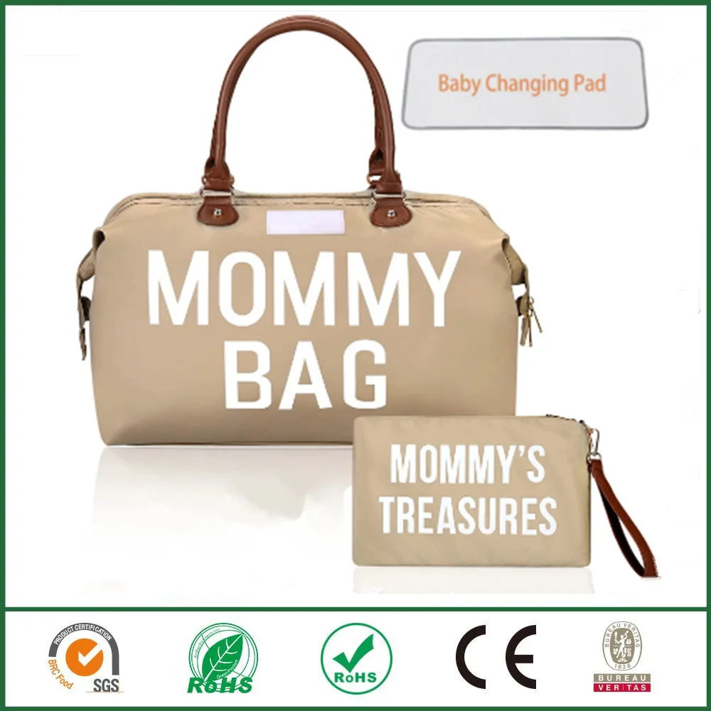

Baby Diaper ToteBag Mother Convenient Storage Mommy Bag Stroller Hanging Bag Changing Diaper Pad Baby Items Care Travel Backpack