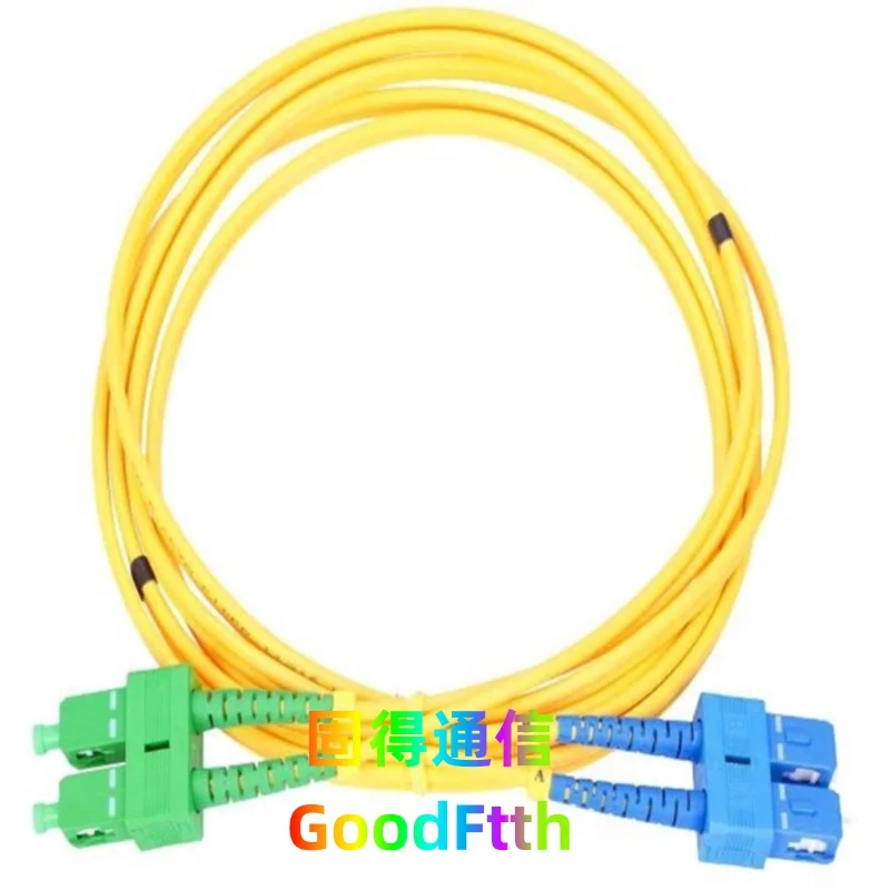 Патч-корд SC/APC-SC/UPC SM G657A2 дуплекс 1 м 2 3 4 5 6 7 8 10 15 GoodFtth