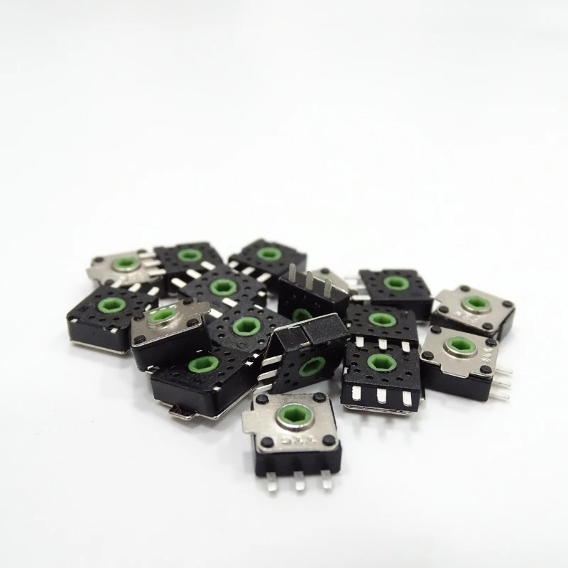 M17B 2 шт. TTC колеса мыши кодеры зеленые ядра декодеры Ожидание для ROGGladiusIII MambaElite