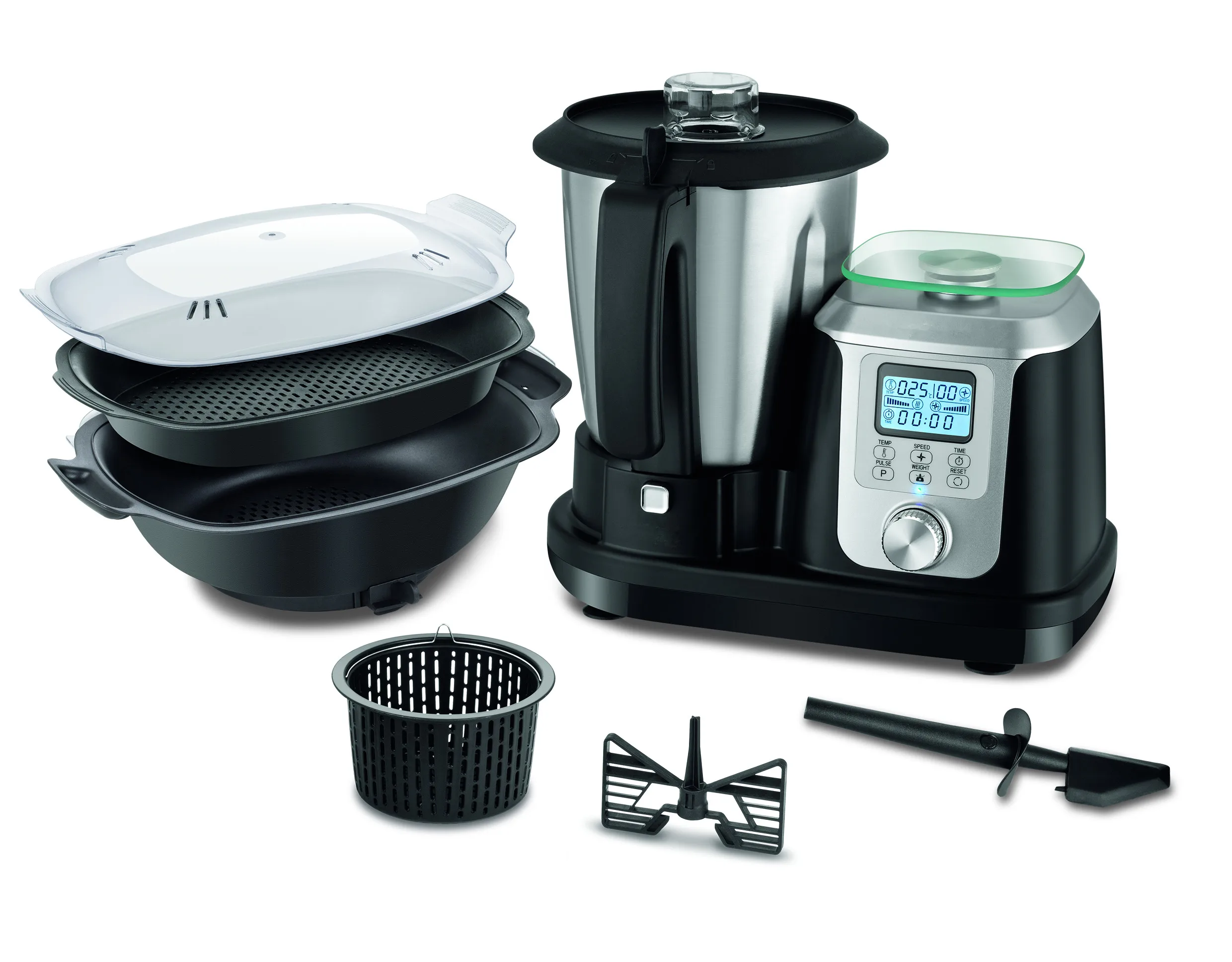 All In One Multifunctional Thermo Cooker Blender Slicer Chop