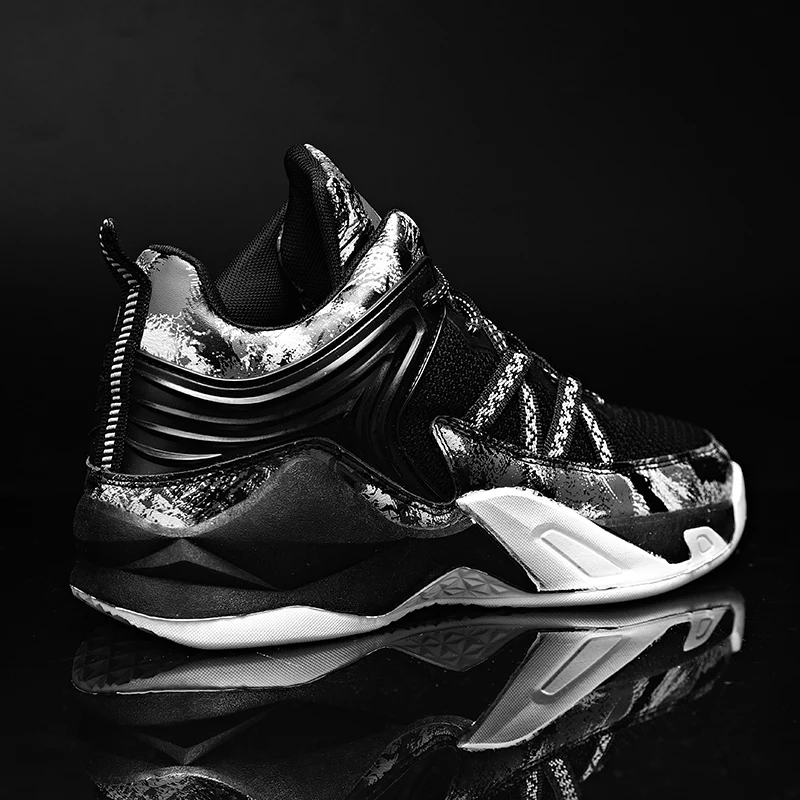 Brand Men's Basketball Shoes Non-slip Sports Shoes Comfortable Gym Training Athletic Shoes Boys Basketball Sports Tennis Shoes