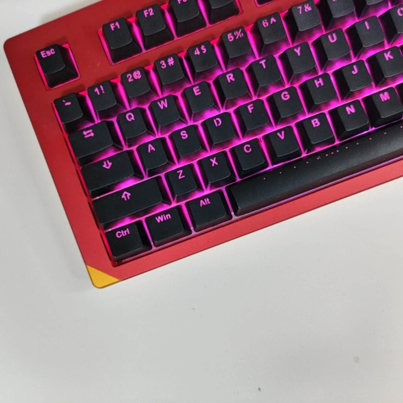 

OEM-профиль PBT Keycap для 108 клавиш Keycaps RGB клавиатура с подсветкой Keycap заменяет прямую доставку