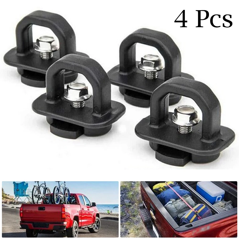 

4pcs/pack Car Luggage Lock Buckle Truck Tail Lock Buckle Replacement Accessories For Chevrolet 2007-2020 Silver