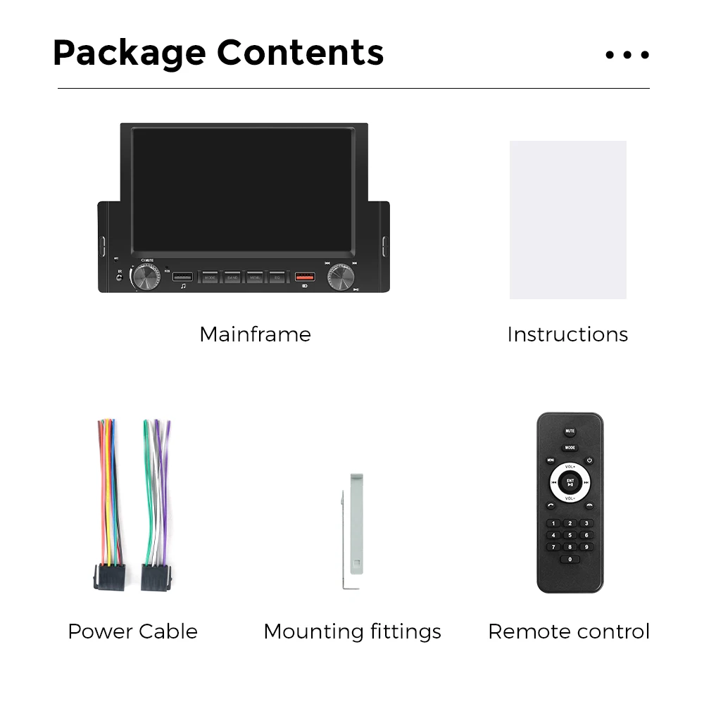 Универсальный Автомобильный Радиоприемник 6
