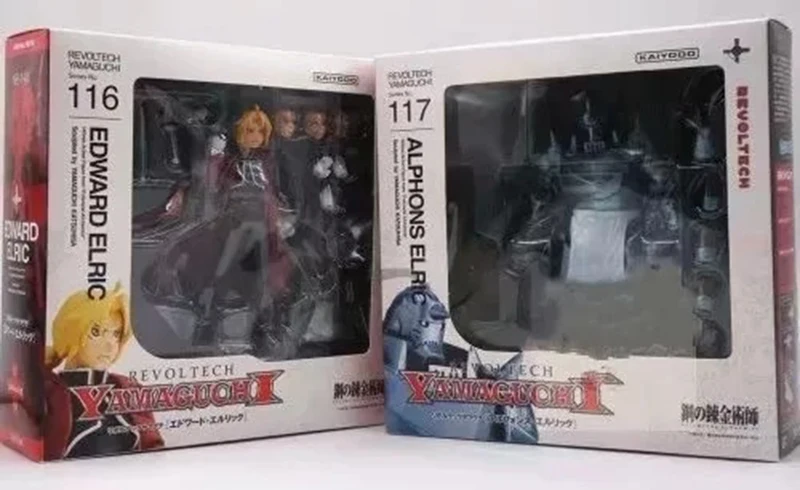 Цельнометаллическая экшн-фигурка алхимика в стиле шанкоу Эдвард Элрик Альфонс