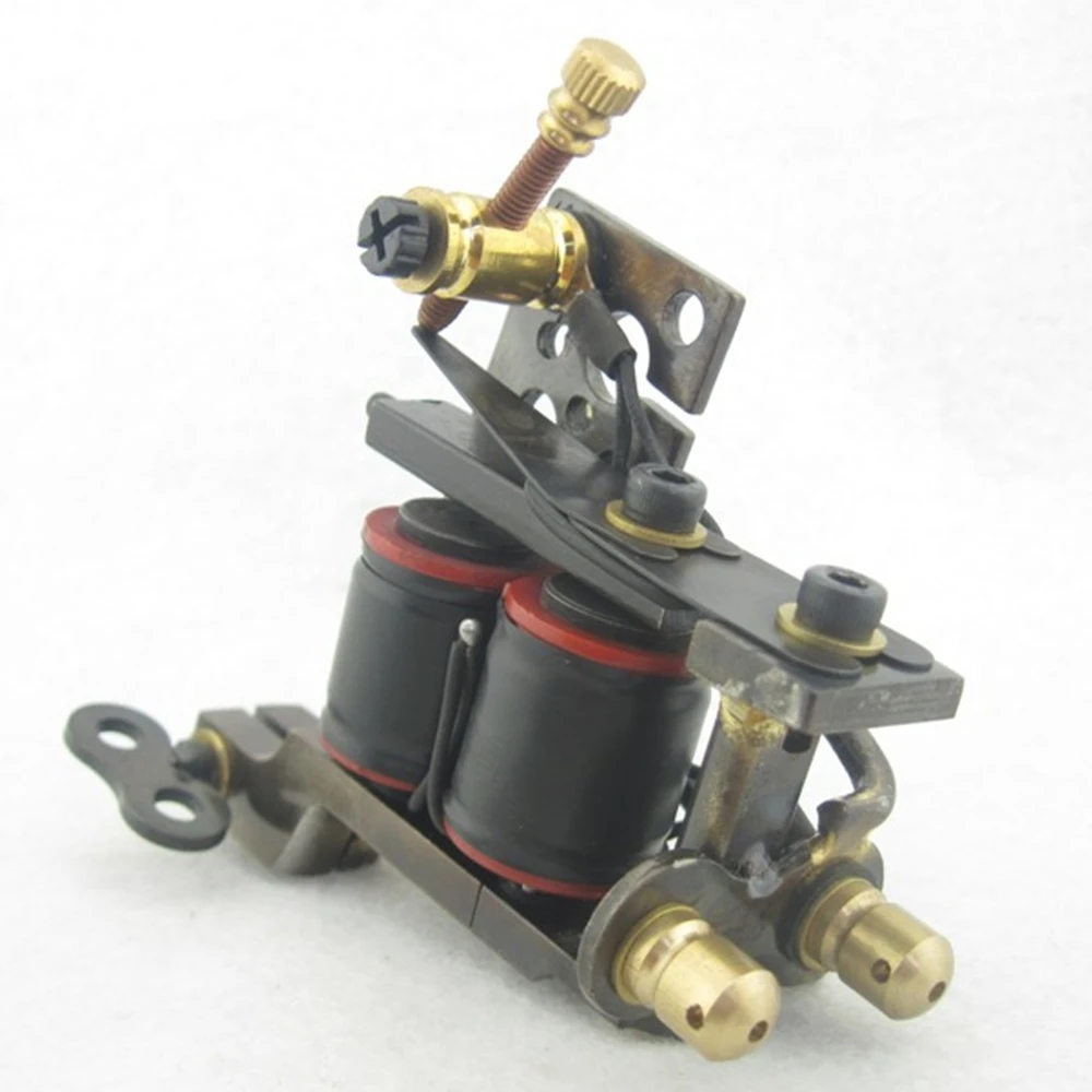 Оригинальная ручная работа 10 оберточная катушка LinerTattoo пулемет для тату комплект