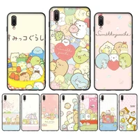 yndfcnb japan cartoon sumikko gurashi phone case for redmi 8 9 9a for samsung j5 j6 note9 for huawei nova3e mate20lite cover