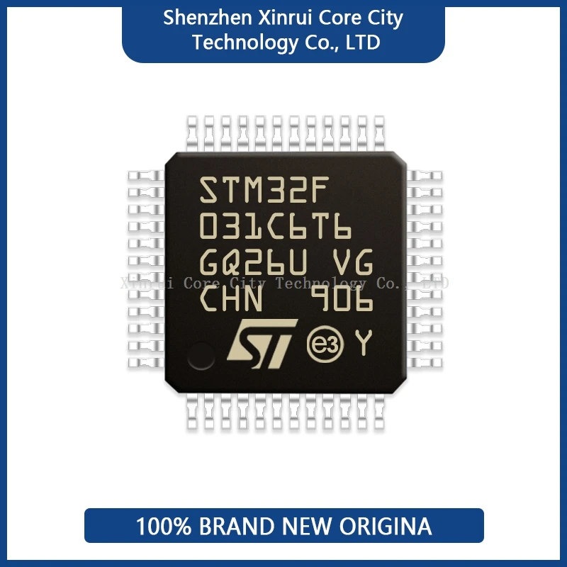 

Latest IC STM32F031C6T6 STM32F031 STM32F MCU Programmable Microcontroller Module Chips Original Genuine Spot Single-chip