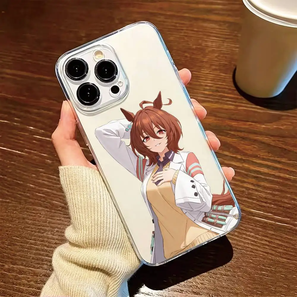 Чехол для телефона Agnes Tachyon Cute UMA для iPhone 17 16 15 14 13 12 11 Mini Pro Max Plus, прозрачный (art.: 3920dc73cf6d3) - 3920dc73cf6d3