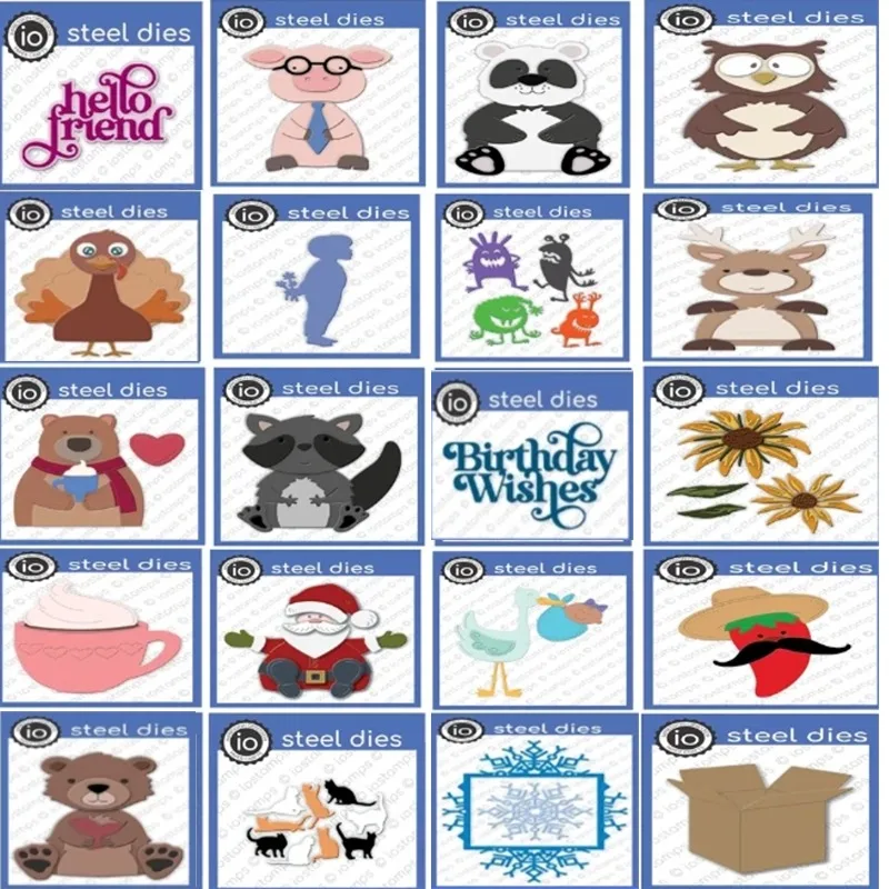 Металлический трафарет Monsters для резки данных необходимый предмет скрапбукинга