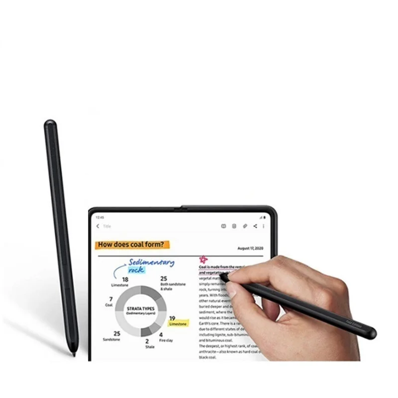 

Официальная копия 1:1, стилус Galaxy S Pen Fold Edition для Z Fold 3, стилус S-Pen с чувствительностью к давлению