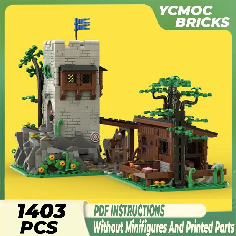 Moc строительные блоки военная модель Eagle Watchtower технические кирпичи DIY сборка