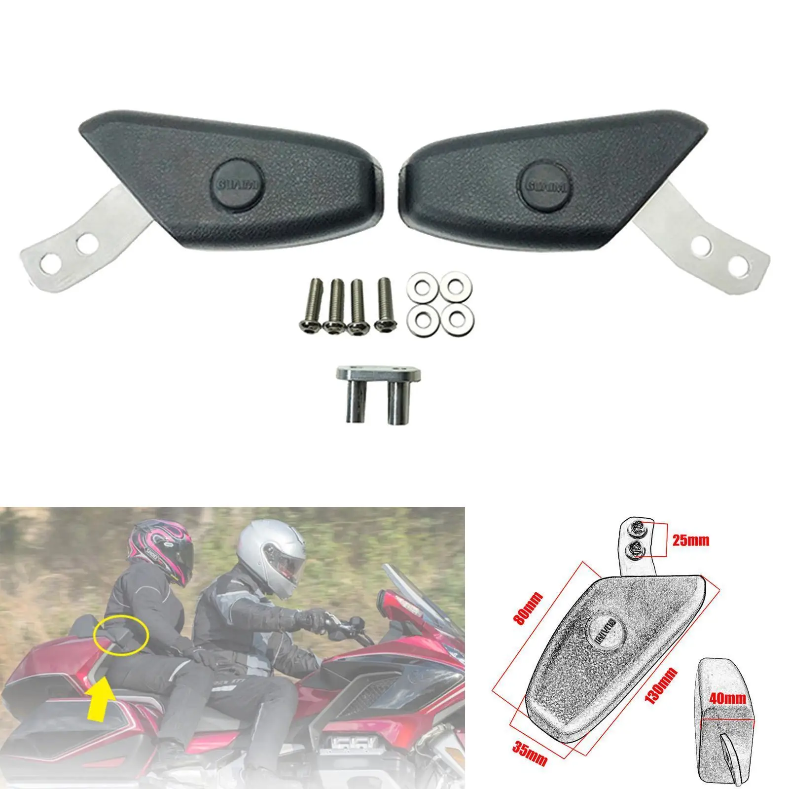 1 пара задние мотоциклетные фонари для HONDA Goldwing 1800 GL1800 F6C 2018 2019 2020