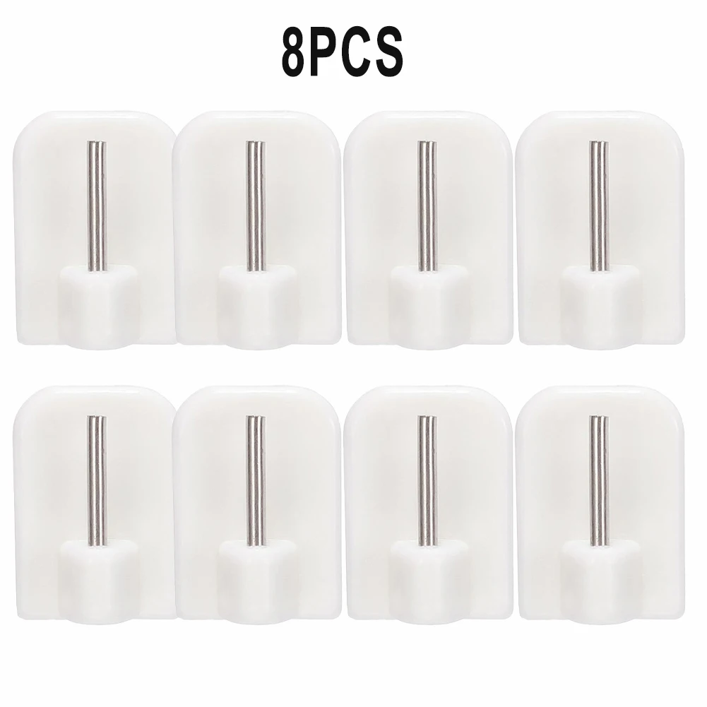 

Самоadhesive Hooks for Curtains 4/8/12 pcs