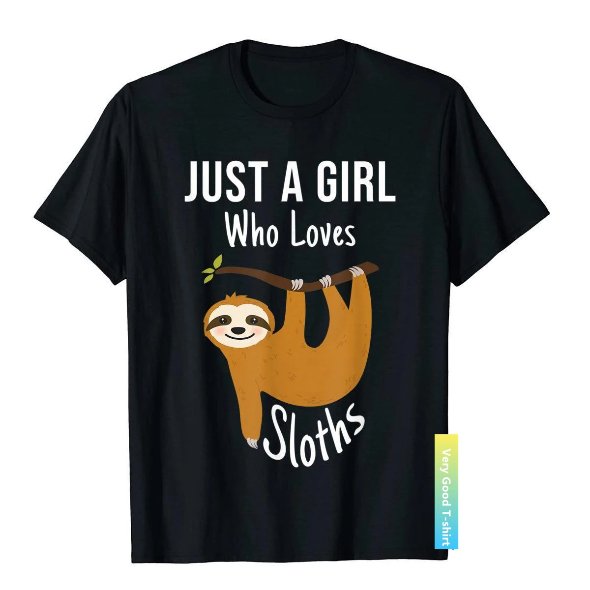 

Забавная крутая Милая футболка с изображением девушки, которая любит ленивецов, подарок с животным, Мужской Топ большого размера, футболки, хлопковые топы, рубашки, уличные футболки