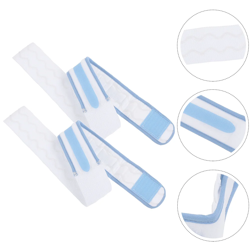

2 Pcs Urine Bag Strap Convenient Fixing Practical Leg Durable Holder Adjustable Stand Catheter Bracket Drainage Band