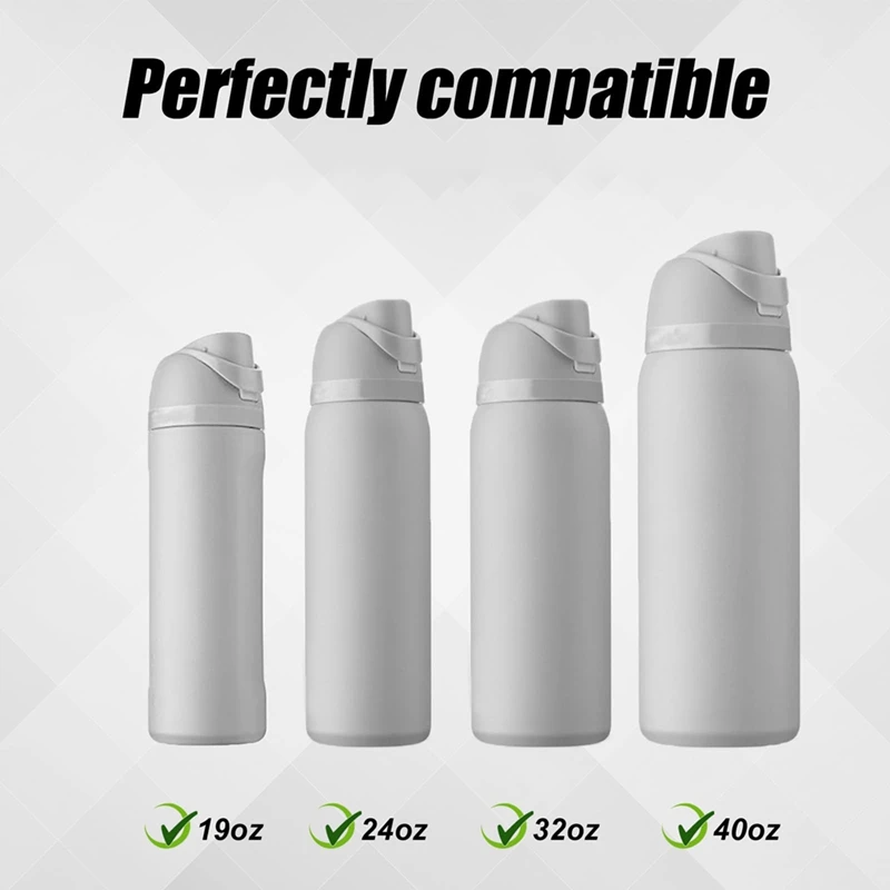 2Pc Stopper Replacement Button For Owala Freesip 19/24/32/40Oz Silicone Plug Gasket Top Lid Bottle Mouth Push Switch