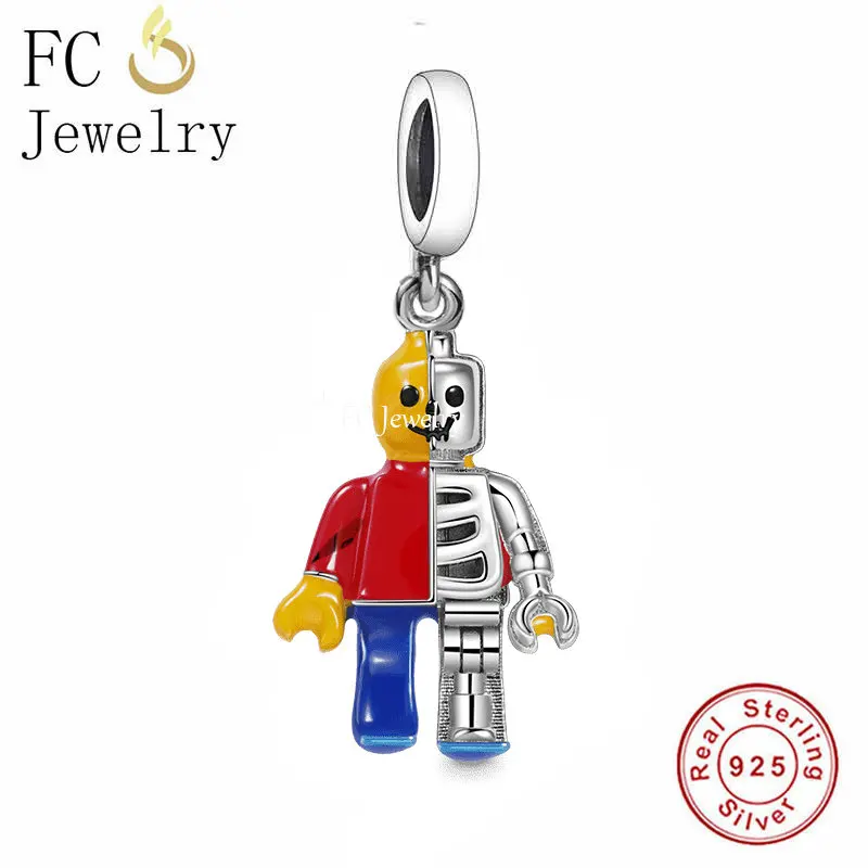 FC ювелирные изделия Подходит для оригинального Шарм-браслета серебро 925 пробы