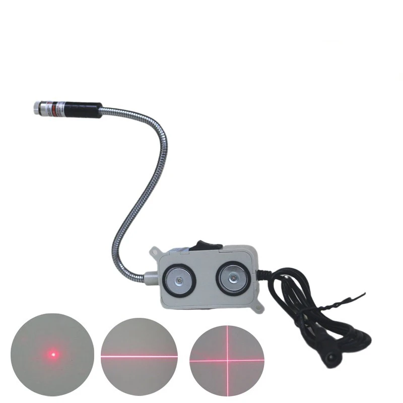 Двойной магнит инфракрасная лампа позиционирования одно слово линия поперечная