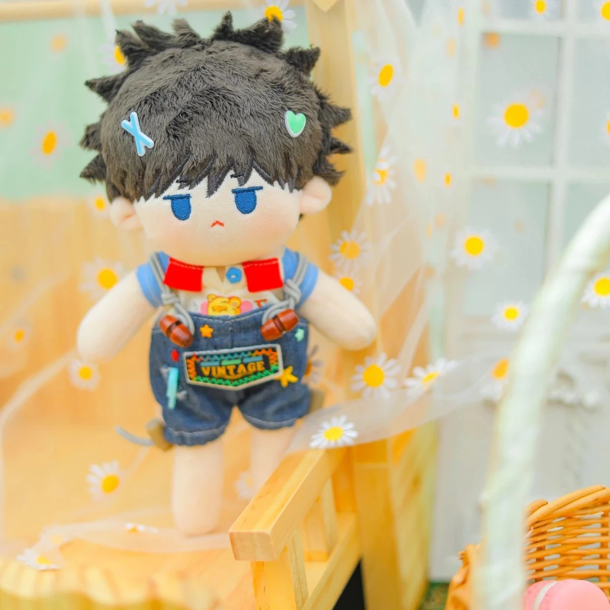 

15cm Original Anime Jujutsu Kaisen Fushiguro Megumi Cute Plush Doll Body DIY Change Dress Up Cosplay Fans Gift