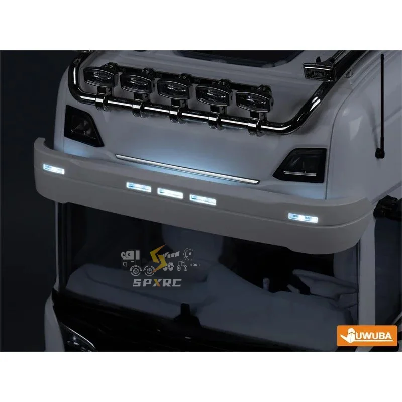 Имитация солнцезащитного козырька в масштабе 1:14 лампа для Tamiya RC самосвал SCANIA 770S