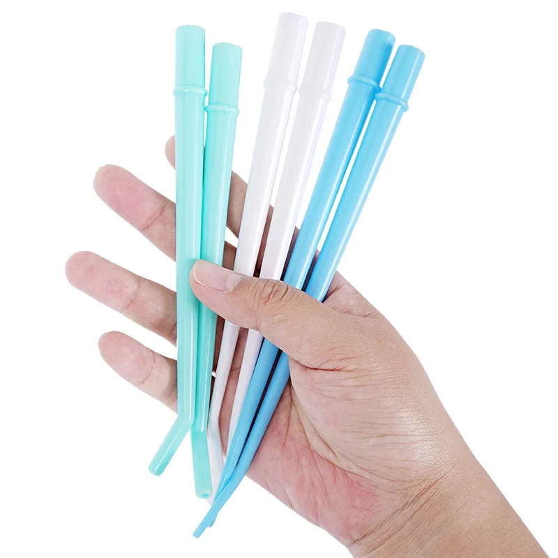 100 шт. Одноразовый стоматологический хирургический аспиратор слюнятие локтя