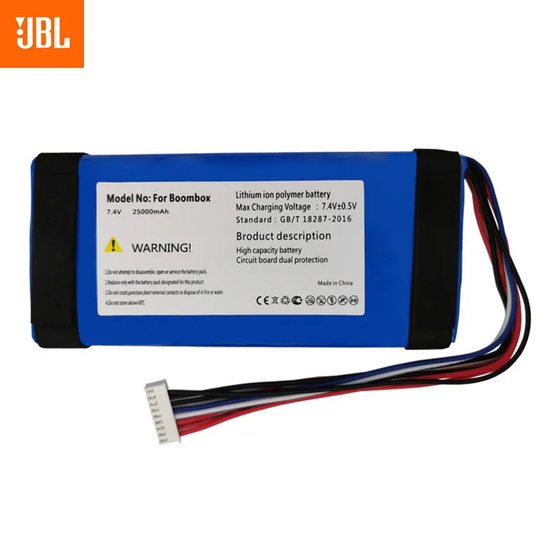 100% Original New 25000mah GSP0931134 01 Battery For JBL Boombox Player Speaker Batterie Batteries Tracking Number With Tools