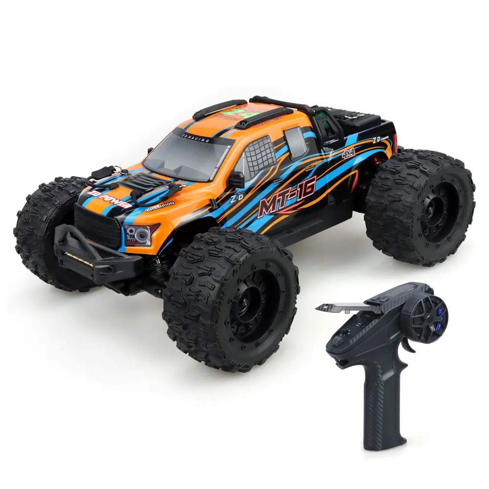 ZD Racing MT-16 1/16 RC Monster Truck Бесщеточный 3S 80 км/ч 2.4G 4WD Автомобиль Грузовик с