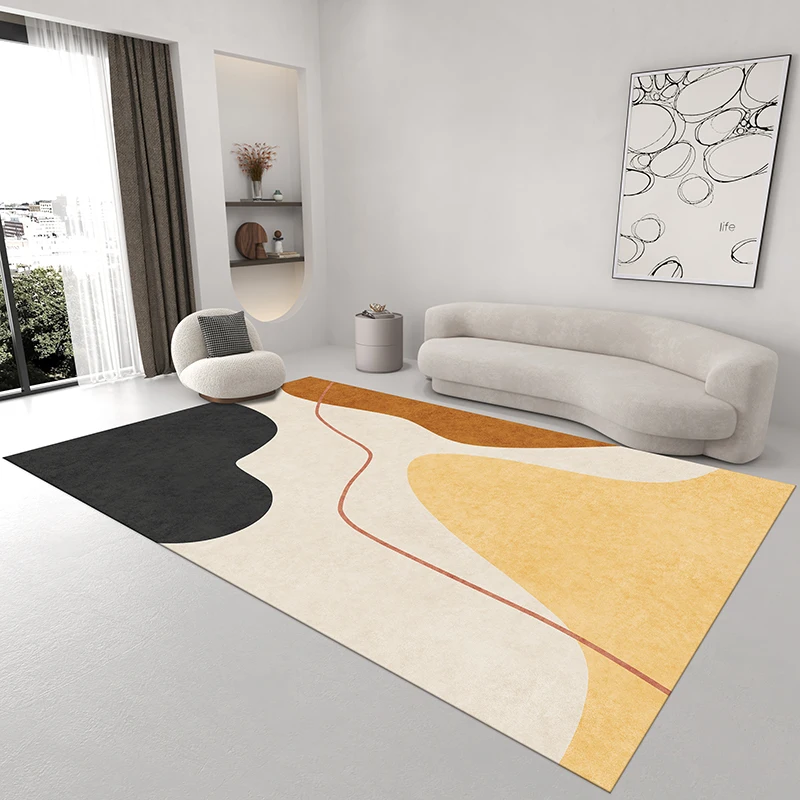 

Homestay Home Decoration Room Carpet Modern Large Area Living Room Sofa Coffee Table Blanket Dirt-resistant Leisure Rug Doormat