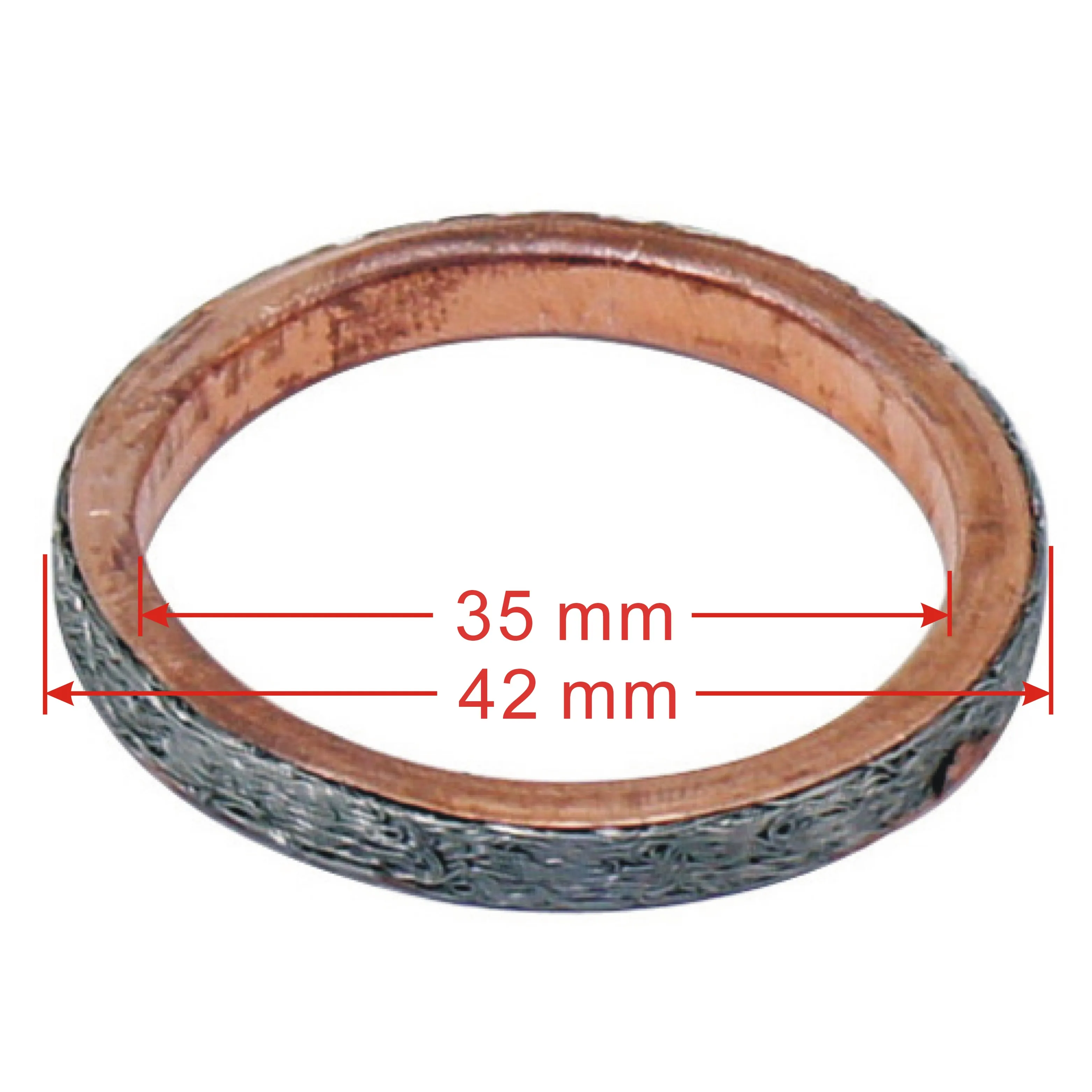 Прокладка мотоцикла для выхлопной трубы 0180- 022300   Аксессуары для квадроциклов CFMoto CF800-2 X8 GOES500-A CF Moto Part