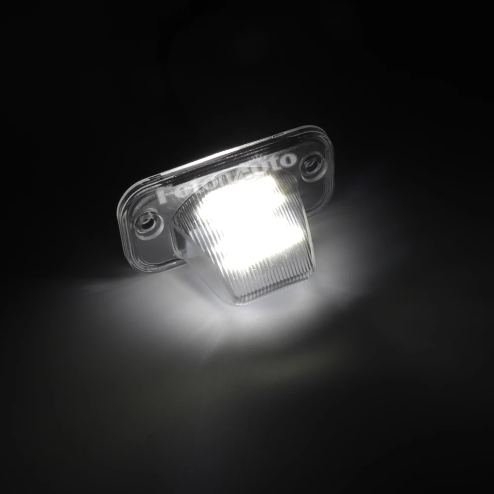 Два светодиодных фонаря номерного знака CANbus подходят для T4/Caravelle MK4/Multivan Jetta Passat B5