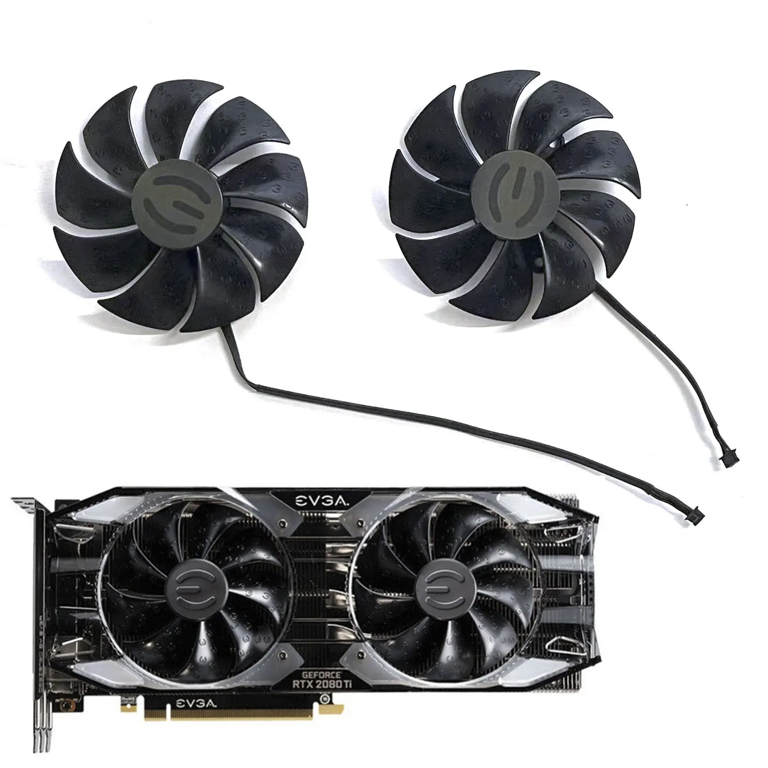 Кулер для графической карты, для EVGA RTX 2080TI 2080 2070 2060 XC ULTRA Gaming