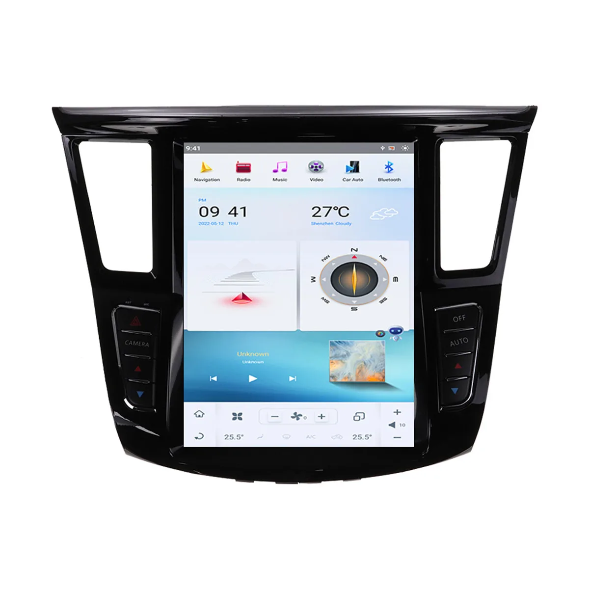 Автомобильный радиоприемник 8G + 256G Android12 для Infiniti QX60 JX35 2013-2020 стерео