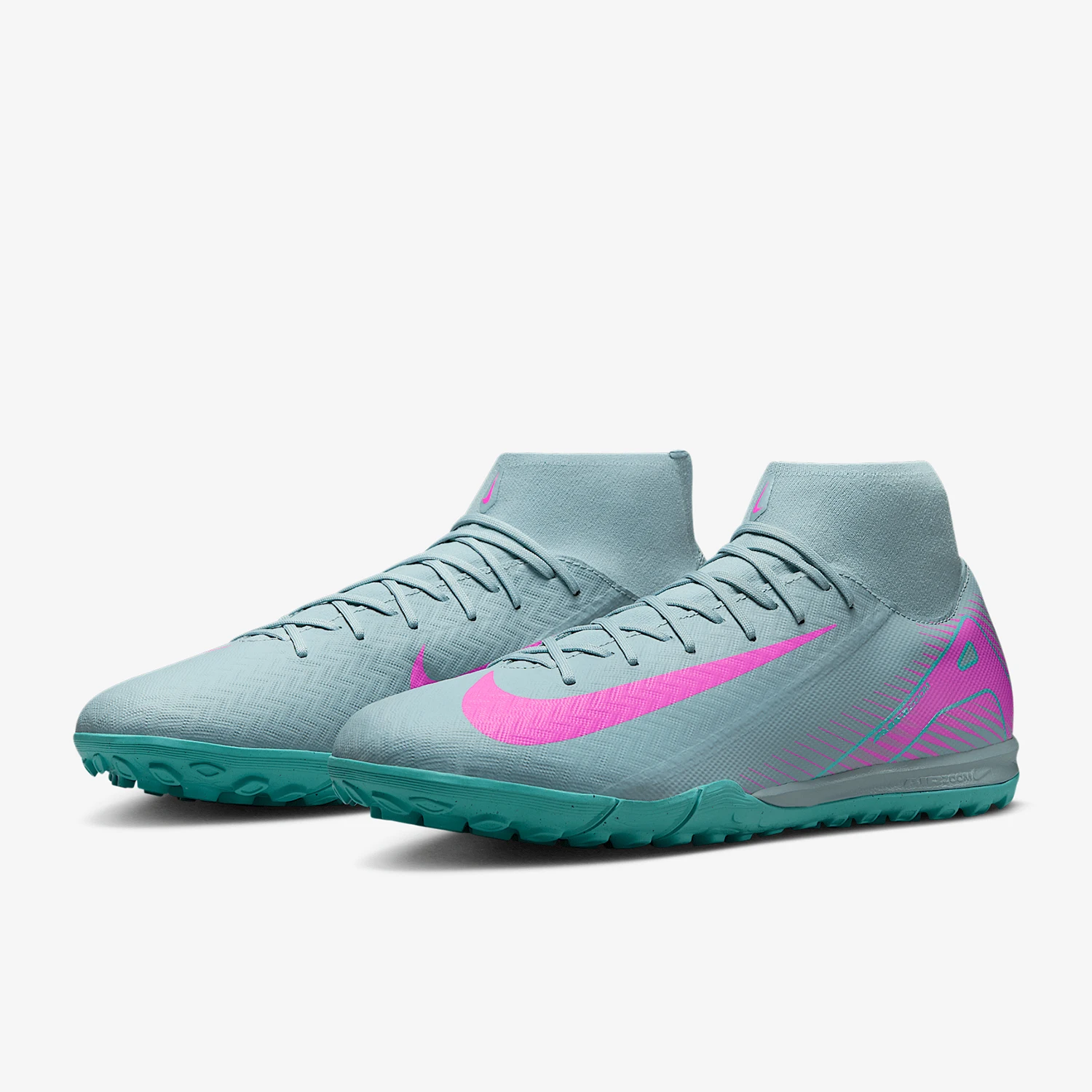 Фото Оригинальные мужские тренировочные футбольные бутсы Nike Superfly 10 средней высоты FQ8331-301 №1