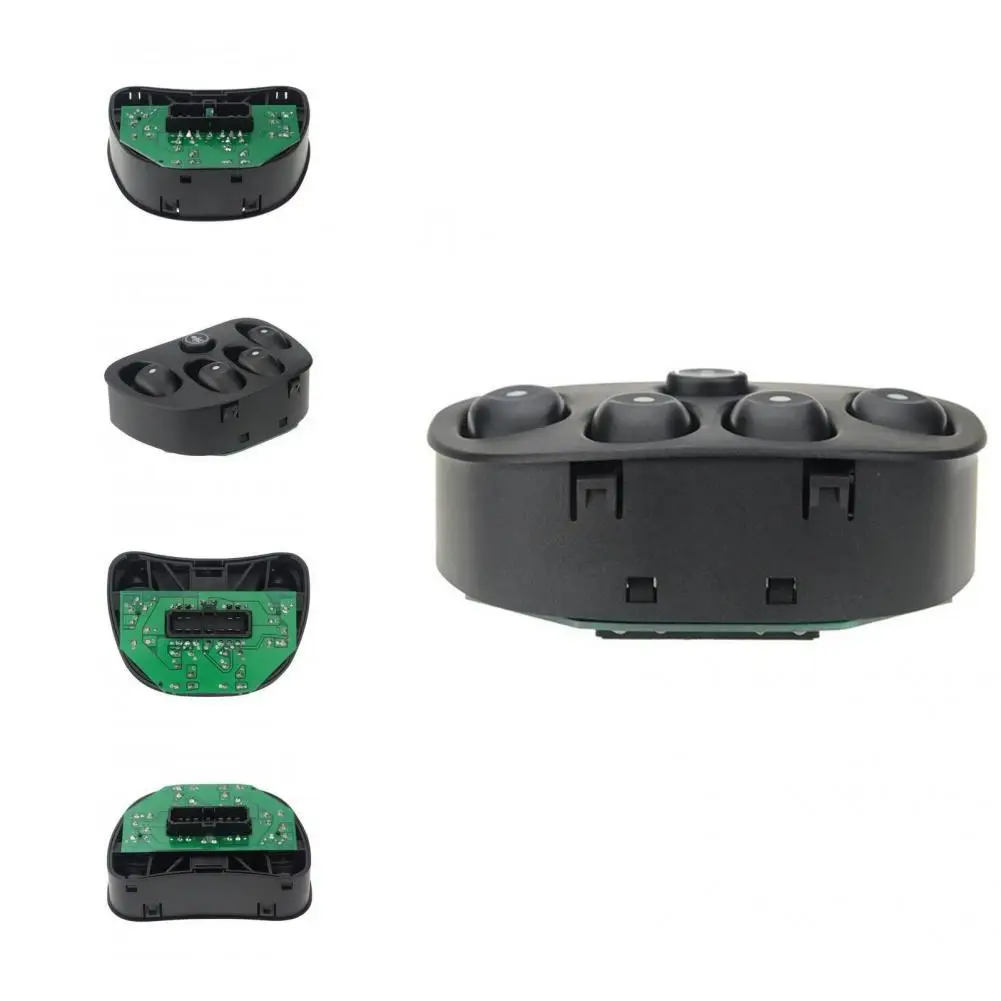 

Car Window Switch Button High Reliability Car Electric Power Switch 4 Buttons Auto Front Window Control Switch 92047005