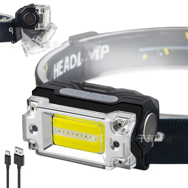 

E－SMARTER Налобный фонарь 6 режимов АБС-пластик