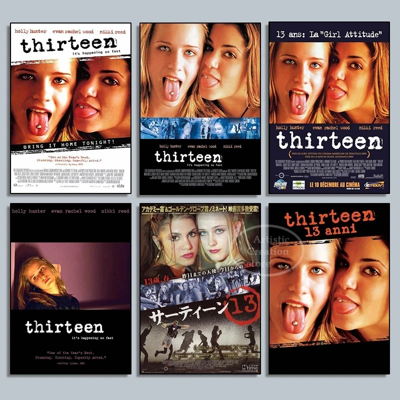 

Canvas pictures and high-definition printing Family bedroom club wall art home decoration Cuadros XIII 2003 poster classic film