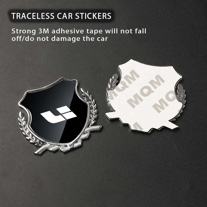 Металлическая Автомобильная наклейка эмблема внешний Кузов для Li Auto IDEAL LIXIANG L6 L7 L8