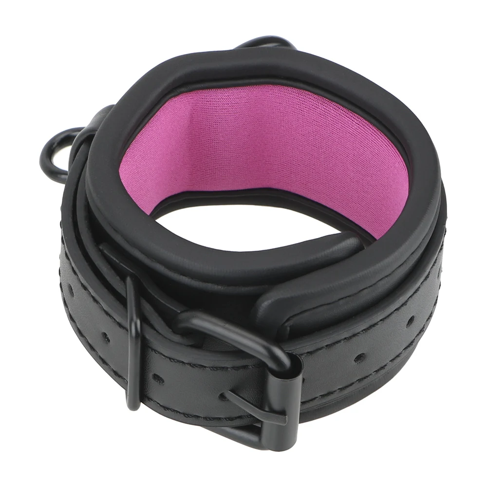 SM Products Bondage Restraints Accessories Adjustable 1 Pair Adult Games Sex Toys For Couples PU Leather Handcuffs on.Аксессуары для фиксации наручники регулируемые 1 пара игры для взрослых секс-игрушки для пар из PU-кожи.