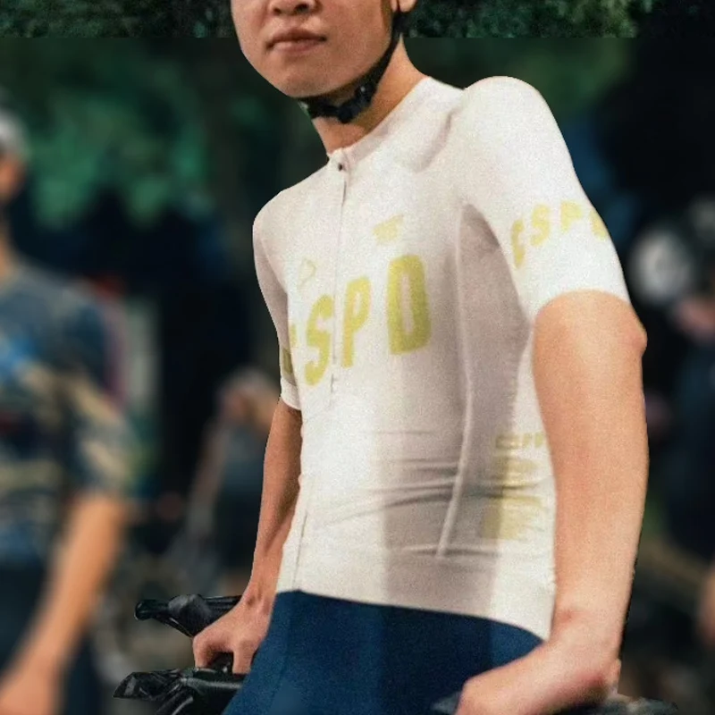 CSPD Одежда для велоспорта Pro Air с короткими рукавами легкий трикотаж шоссейного