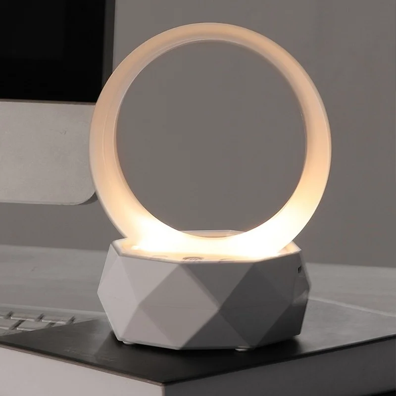 

Original Creative Colorful LED Night Light Smart Wireless Bluetooth Speaker Home Table Lamp Room Decoration