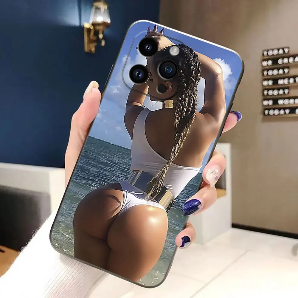 Пляжный чехол для телефона с изображением бикини Сексуальная задница iphone Apple 15 14