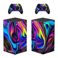 mix colorful style skin sticker decal cover for xbox series x console and 2 controllers xbox series x skin sticker viny