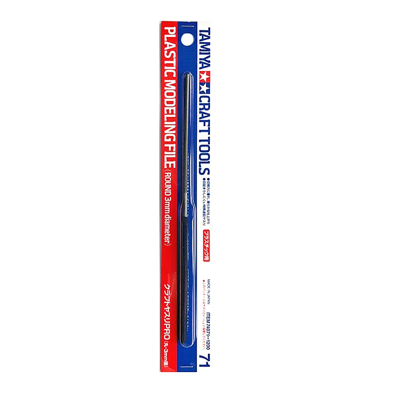 

Tamiya 74071 Model Craft Tools Plastic Modeling File Round 3mm Diameter #74071