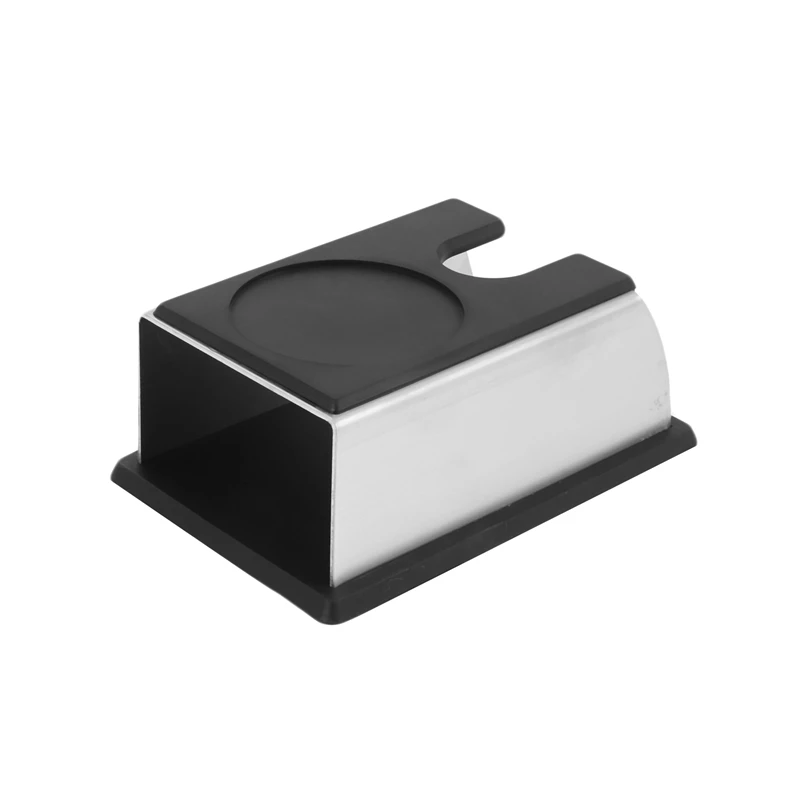 Прочная силиконовая подставка для тампера кофе эспрессо из нержавеющей стали