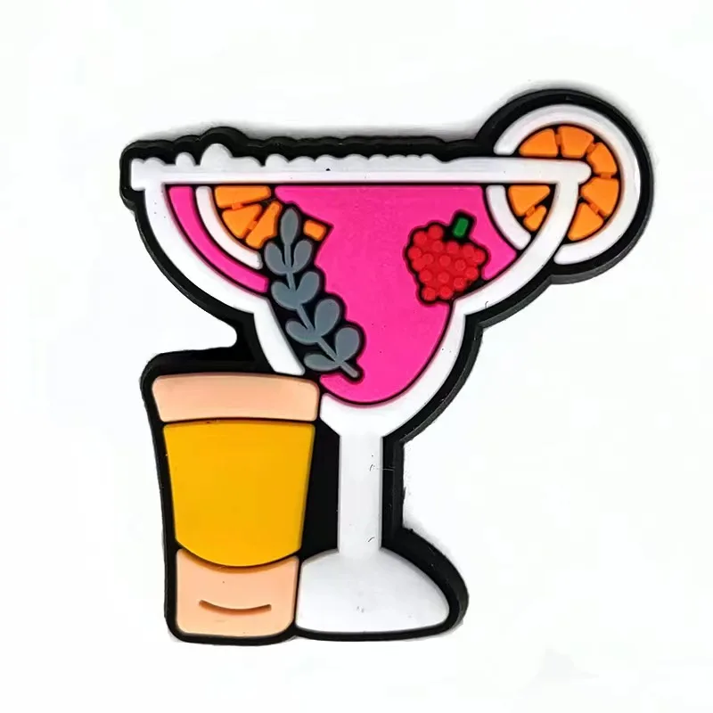 Cute 1pcs jibz DIY cartoon bad bunny croc shoe charms PVC Accessories fit clogs sandals Decorate buckle kid girls fans gifts