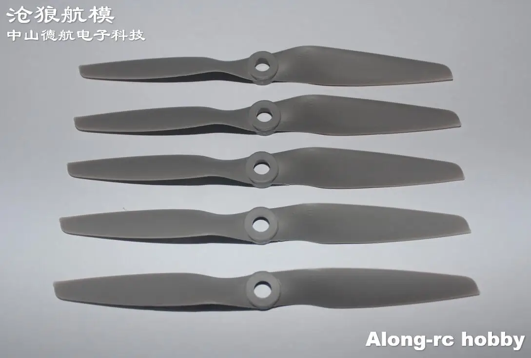 5 шт., запасные части для радиоуправляемых самолетов GF6040 6X4E, 6-дюймовый нейлоновый электрический пропеллер 6040 6 дюймов для моделей самолетов