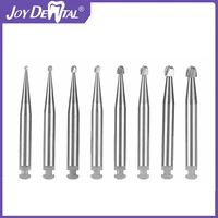 5 pcsbox dental burs for low speed right angle handpiece dental lab or clinic use round shape head tungsten steel material